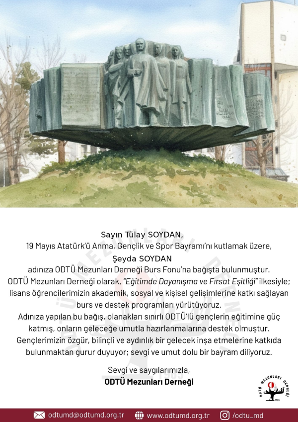 19 Mayıs E-Kartı