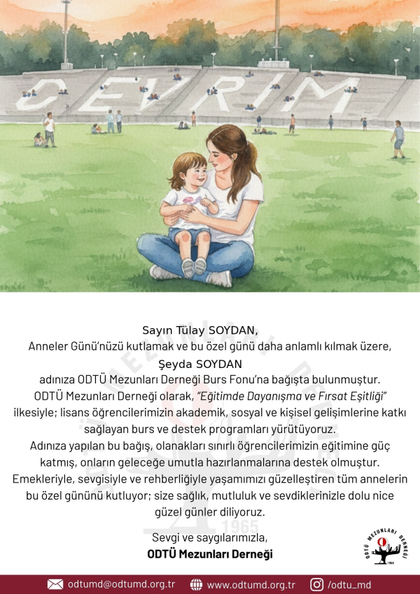 Anneler Günü E-Kartı