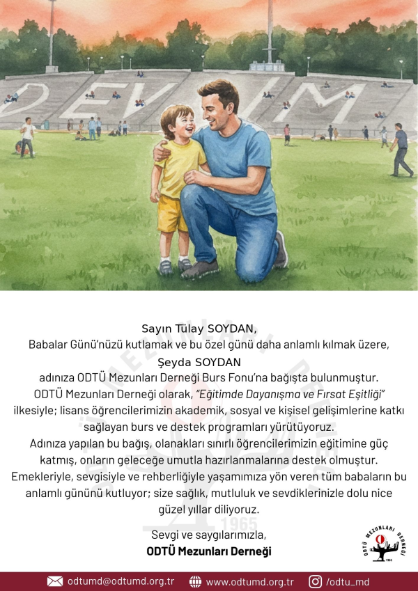 Babalar Günü E-Kartı