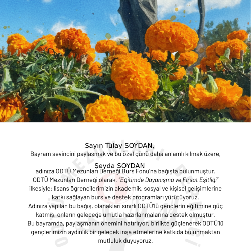 Bayram E-Kartı