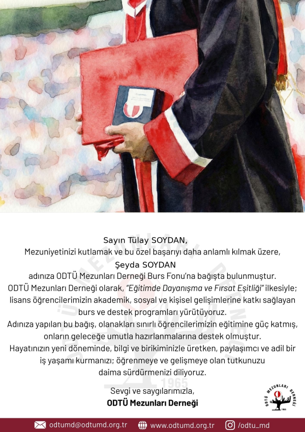Mezuniyet E-Kartı 2