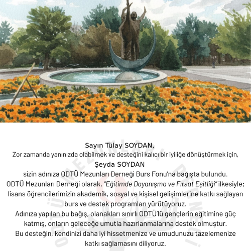 Moral ve Destek E-Kartı