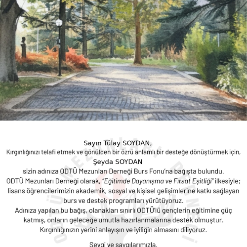 Özür Dileme E-Kartı