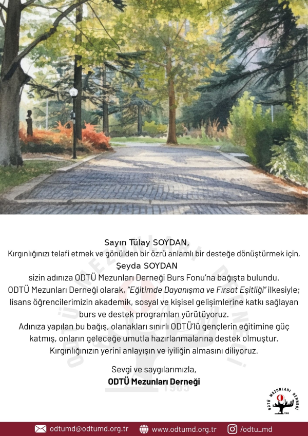 Özür Dileme E-Kartı