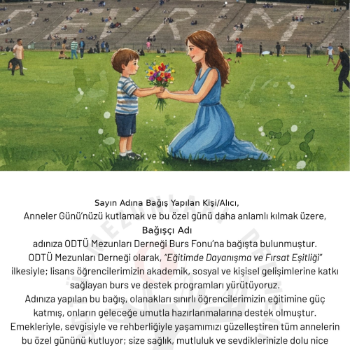 E‑Kart Ürün Görseli 22378 ANNELER GÜNÜ E-KARTI 2
