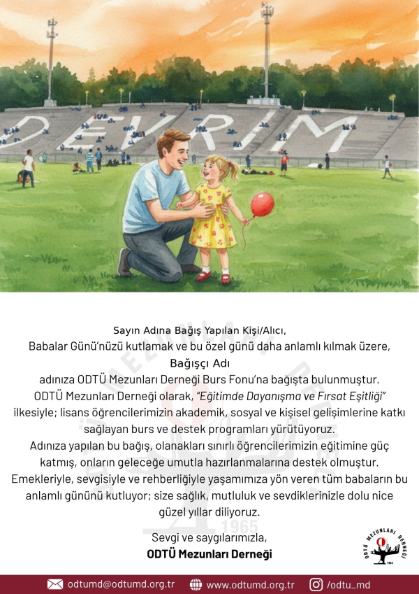 BABALAR GÜNÜ E-KARTI 2